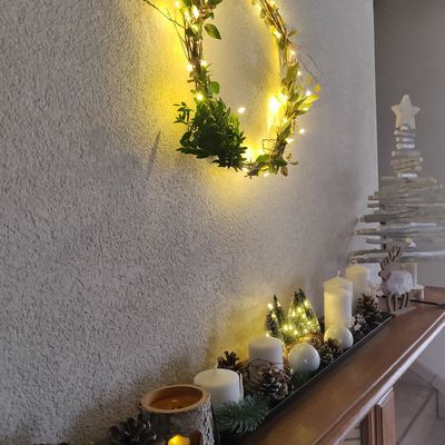 Quand nos maisons se parent des couleurs de Noël...