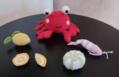 #Crochet : Créez vos animaux Amigurumi #50 Le crabe blagueur