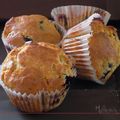 Muffins gourmands aux myrtilles