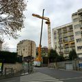 Installation de la grue