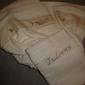 Broderie serviette et gant de toillette