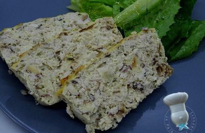 Terrine de poulet aux cèpes et noisettes