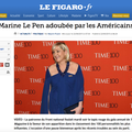  Les américains promeuvent leur marionnette « Marine Le Pen adoubée lors du gala du magazine Time à New YorK