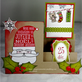 CARTE OU MARQUE-PLACE PERE NOEL