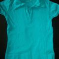Polo turquoise Mim taille 2