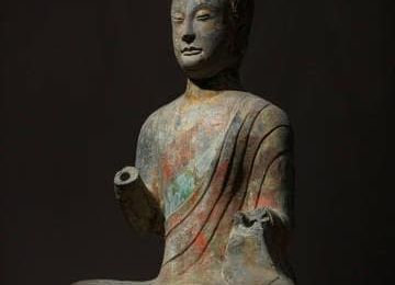 Bronze Seated Buddha, Northern Qi dynasty (550-577)