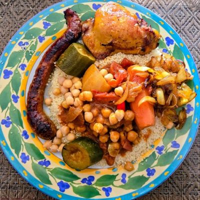COUSCOUS POULET-MERGUEZ
