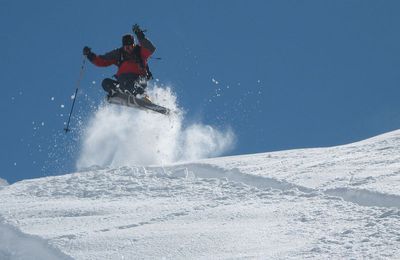 Tignes, mars 2008