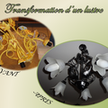 Transformation d'un lustre