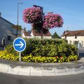 Rond-point à Montmirail