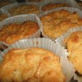 MUFFINS AU POMMES RAPEES 