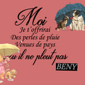 la météo du week end n'a pas été des plus