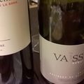 L'Agapé : Pinot gris 2016, Puygueraud blanc 2017, Terrasses du Larzac : Galibaou du Russe 2013, et Lindes de Remulleri 2014