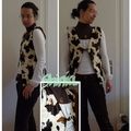 [Couture] Un gilet en peau de vache