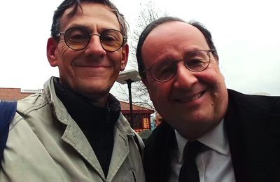 François Hollande et le ballon rond