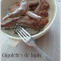 GIGOLETTES DE LAPIN ROTIES AU THYM