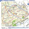 VTT à Boussac, circuit 10 partiel : la chapelle de Bellefaye 