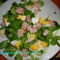 salade verte jambon