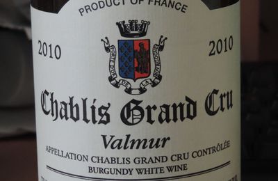 domaine Droin 2010 chablis grand cru "valmur"