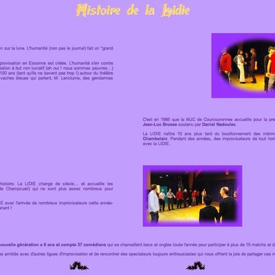 La LIDIE, ligue d'impro en Essonne