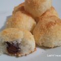 Mini congolais fourrés au chocolat