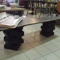 TABLE BASSE BETON