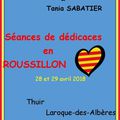 Tania et Isabelle : dédicaces d'avril en Roussillon