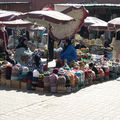 Sur le marché de Marrakech...