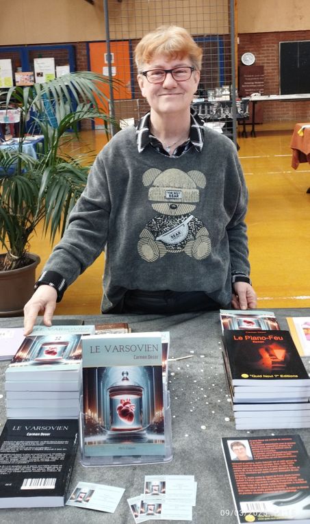 Salon du Livre d'Onnaing le 09 mars 2025