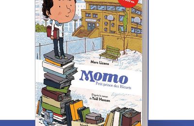 MOMO PETIT PRINCE DES BLEUETS, un phénomène de la littérature  jeunesse désormais en BD 