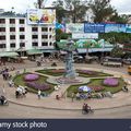 Rond-point à Dâlat (Vietnam)