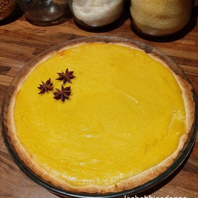 Délicieuse tarte au butternut et mascarpone