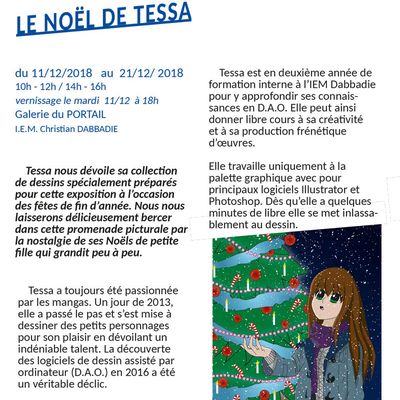 LA PREMIÈRE EXPO DE TESSA