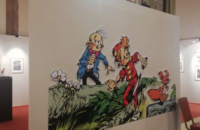 On a vu l'expo Chapeau Bas Spirou à Saint Malo!