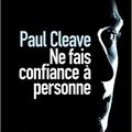 Ne fais confiance à personne de Paul Cleave