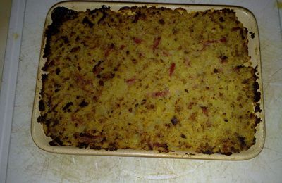 Gratin de chou-rave au jambon, ou comment faire rîmer simplicité et goût