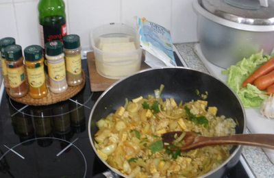 Tofu aux endives