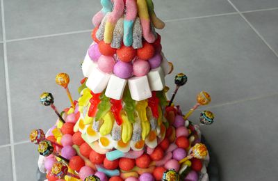 Pyramide de bonbons