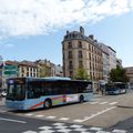 Le Puy : tramway d'hier, autobus d'aujourd'hui