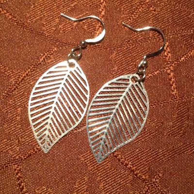 Boucles d'oreilles feuilles