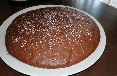 Un délicieux gâteau au chocolat et aux courgettes ! 