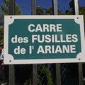 LES FUSILLES DE L'ARIANE A NICE LE 15 AOUT 1944 