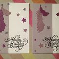 Cartes d'anniversaire