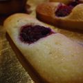 Financiers aux framboises