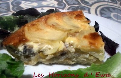 Tourte aux harengs fumés