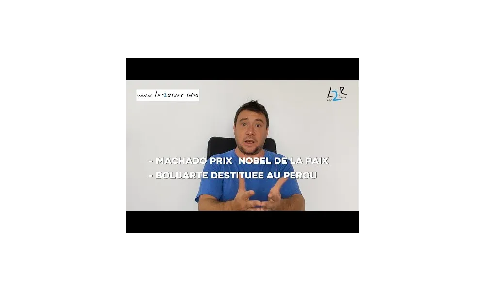 Machado prix nobel de la paix 2025 
