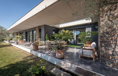 Maison contemporaine architecte Aix en Provence