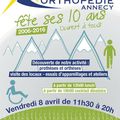 Chabloz Orthopédie Annecy fête ses 10 ans! A