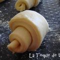 Croissants au beurre ... un vrai bonheur !