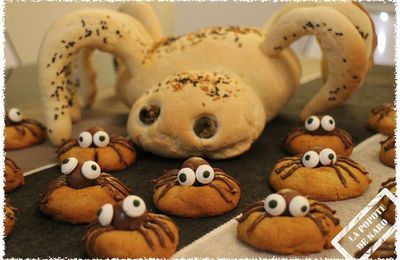 Spider cookies pour Halloween